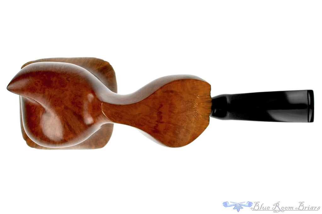 Blue Room Briars is proud to present this Mike Kabik Handmade Freehands 2 Pipe Set with Custom Briar Stand and Tamper Estate Pipes