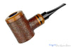 Blue Room Briars is proud to present this Johny Pipes Sandblast Poker (9mm Filter) Calabash