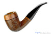 Blue Room Briars is proud to present this Johny Pipes Bent Diamond Shank Sandblast Billiard Calabash