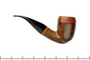 Blue Room Briars is proud to present this Johny Pipes Bent Diamond Shank Sandblast Billiard Calabash