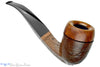 Blue Room Briars is proud to present this Johny Pipes Bent Diamond Shank Sandblast Billiard Calabash