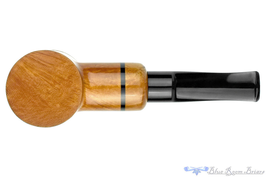 Blue Room Briars is proud to present this Johny Pipes Smooth Poker (9mm Filter) Calabash