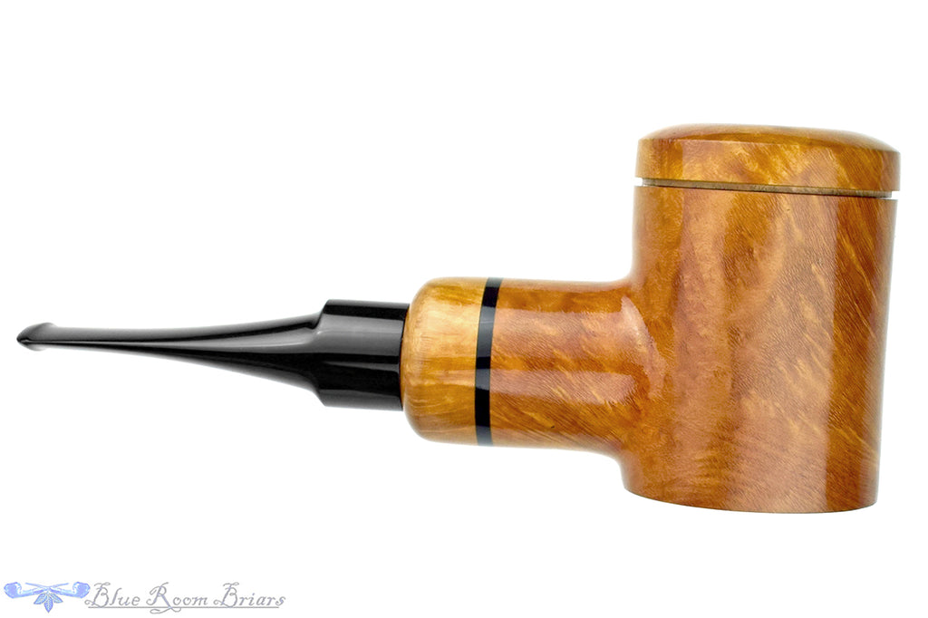 Blue Room Briars is proud to present this Johny Pipes Smooth Poker (9mm Filter) Calabash