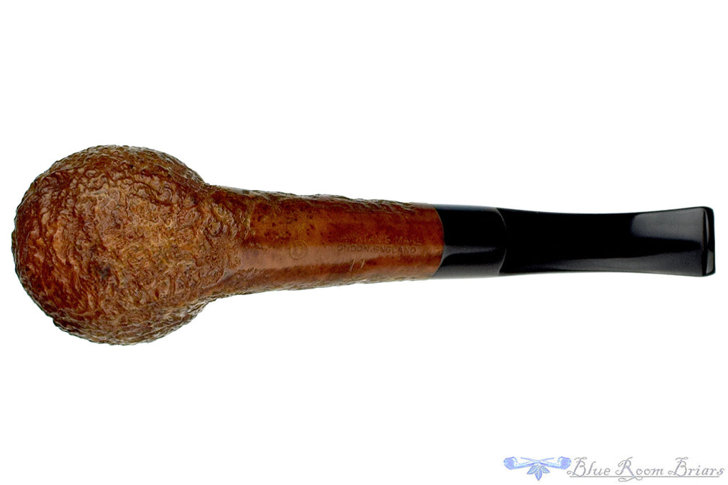 Charatan 1/4 Bent Sandblast Billiard Estate Pipe
