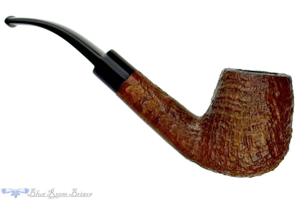 Charatan 1/4 Bent Sandblast Billiard Estate Pipe