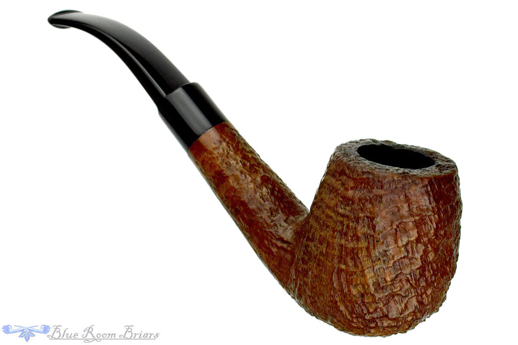 Charatan 1/4 Bent Sandblast Billiard Estate Pipe