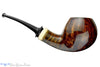 Blue Room Briars is proud to present this George Boyadjiev Pipe 323 Bent Blowfish with Super Tusk