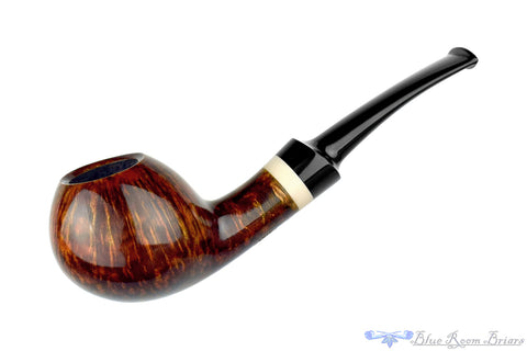 George Boyadjiev Pipe B Bent Apple with Brindle