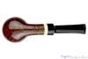 Blue Room Briars is proud to present this George Boyadjiev Pipe Grade A Bent Apple with Super Tusk