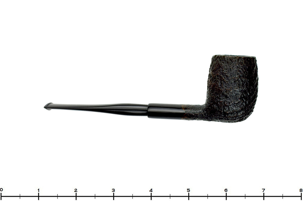 Savinelli Punto Oro Sandblast Billiard Sitter with Ebonite Ferrule Estate Pipe