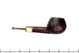 Blue Room Briars is proud to present this Nathan Armentrout Sandblast Tomato with Horn and Brindle UNSMOKED Estate Pipe