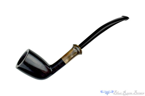 Johny Pipes Calabah 2021 Sandblast Calabash with Brass and Wenge