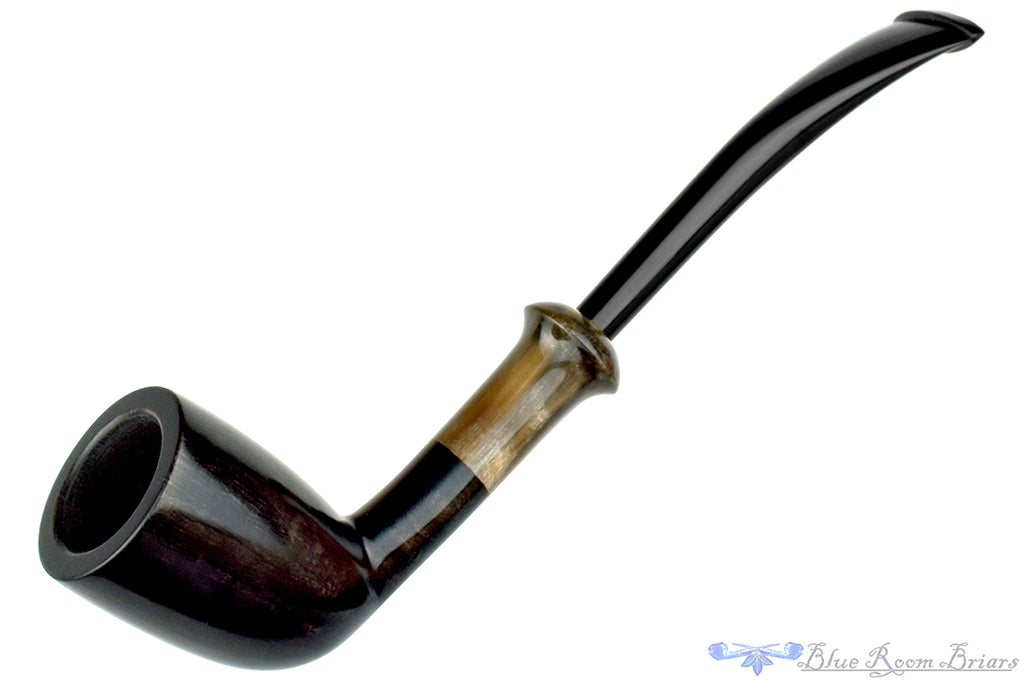 Blue Room Briars is proud to present this Yorgos Mitakidis Pipe 2223 Belge with Horn