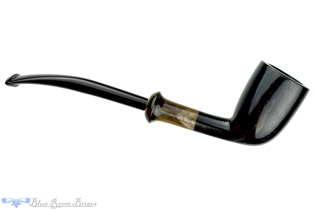 Blue Room Briars is proud to present this Yorgos Mitakidis Pipe 2223 Belge with Horn