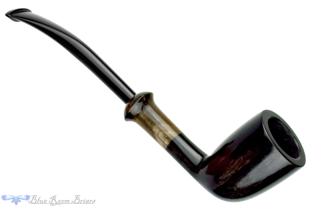 Blue Room Briars is proud to present this Yorgos Mitakidis Pipe 2223 Belge with Horn