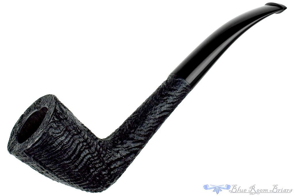 Blue Room Briars is proud to present this Yorgos Mitakidis Pipe 2523 Black Blast Wide Shank Zulu