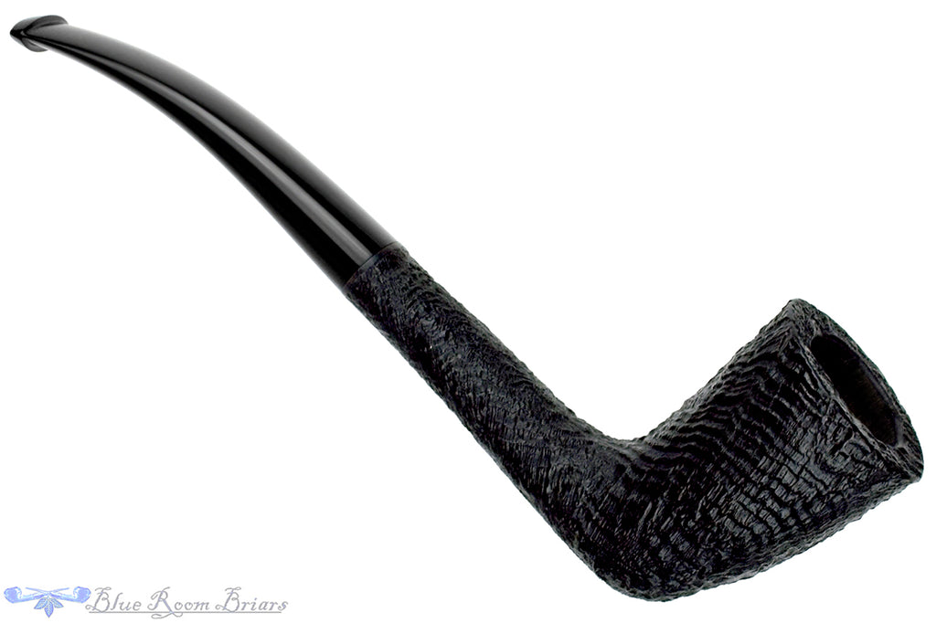 Blue Room Briars is proud to present this Yorgos Mitakidis Pipe 2523 Black Blast Wide Shank Zulu