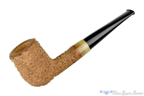 Johny Pipes Calabah 2021 Sandblast Calabash with Brass and Briar