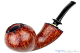 Blue Room Briars is proud to present this Dirk Heinemann Pipe High Contrast Bent Tomato with Plateaux and Brass