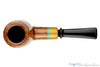 Blue Room Briars is proud to present this Brian Madsen Pipe Billiard with Colored Ebonite