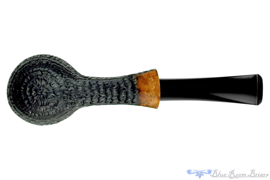 Blue Room Briars is proud to present this Brian Madsen Pipe Bent Rusticated Egg