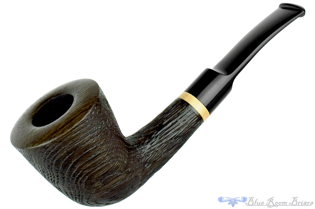 Blue Room Briars is proud to present this Brian Madsen Pipe Bent Sandblast Morta Dublin with Boxwood