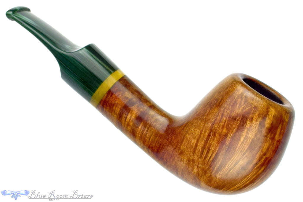 Blue Room Briars is proud to present this Ron Smith Pipe Bent Egg with Acrylic