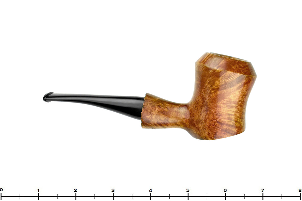 Blue Room Briars is proud to present this Ron Smith Pipe Bent Cherrywood with Plateau