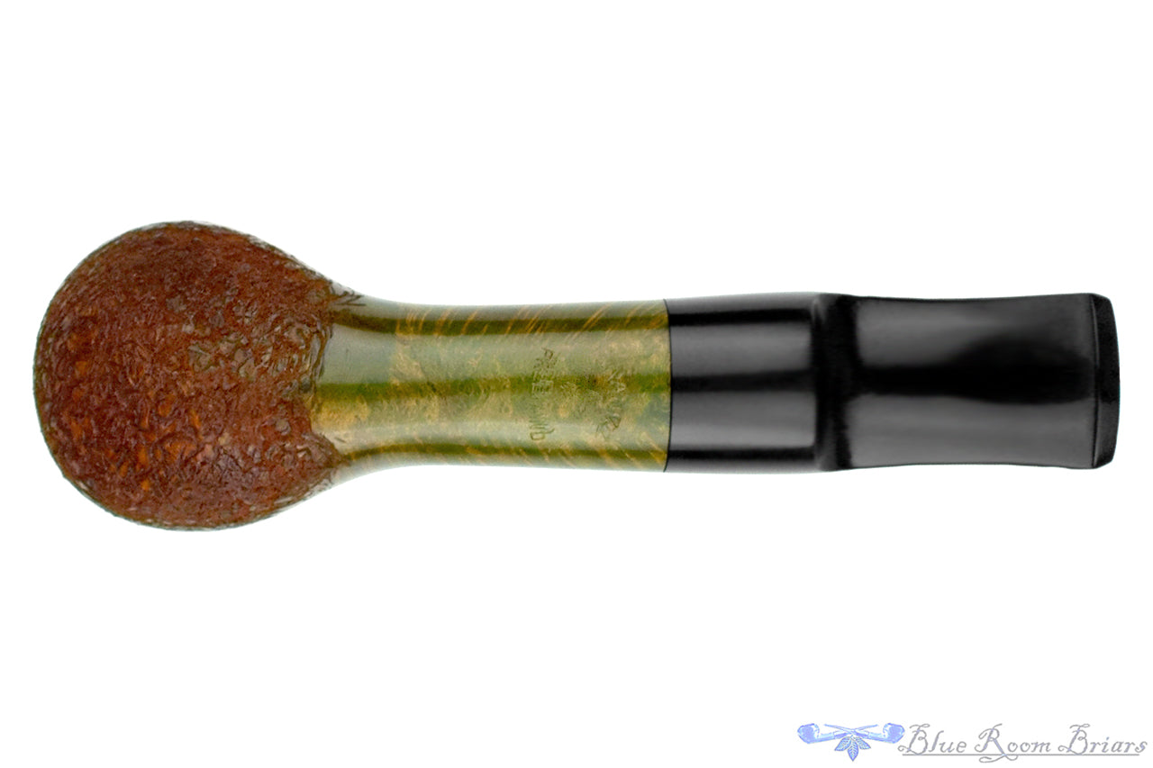 Ron Smith Pipe Partial Rusticated Billiard – Blue Room Briars