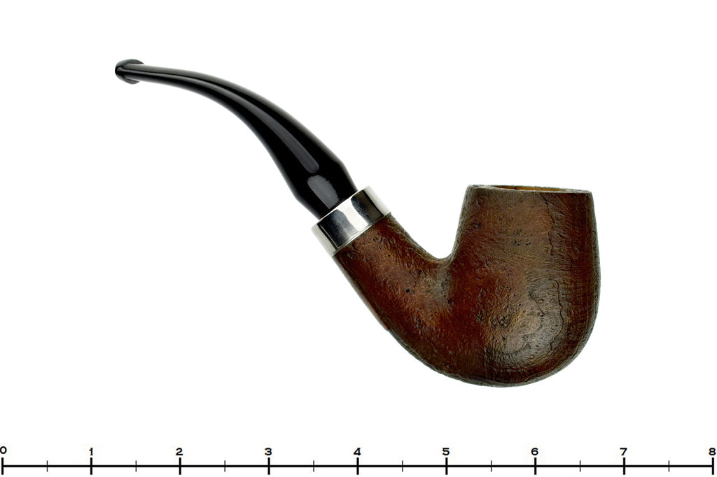 Genod Pipe Bent Sandblast Billiard with Nickel