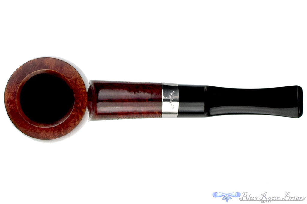 Blue Room Briars is proud to present this Charatan Belvedere Extra Large Billiard Sitter with Silver Estate Pipe