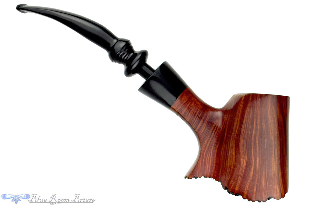 Blue Room Briars is proud to present this Dunhill Root Briar DR (1973 Make) Bent Freehand with Two Stems and Plateau Estate Pipe