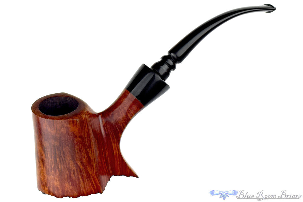 Blue Room Briars is proud to present this Dunhill Root Briar DR (1973 Make) Bent Freehand with Two Stems and Plateau Estate Pipe