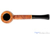 Savinelli RM (1995 Make) Rusticated Billiard Sitter with Brass UNSMOKED Estate Pipe