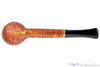 Savinelli RM (1995 Make) Rusticated Billiard Sitter with Brass UNSMOKED Estate Pipe