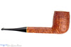 Savinelli RM (1995 Make) Rusticated Billiard Sitter with Brass UNSMOKED Estate Pipe