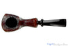 Blue Room Briars is proud to present this Bijou (Stanwell) Bent Sandblast Elephant's Foot with Military Mount Estate Pipe
