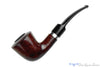 Blue Room Briars is proud to present this Rhodes 2830 Bent Dublin with Nickel UNSMOKED Estate Pipe