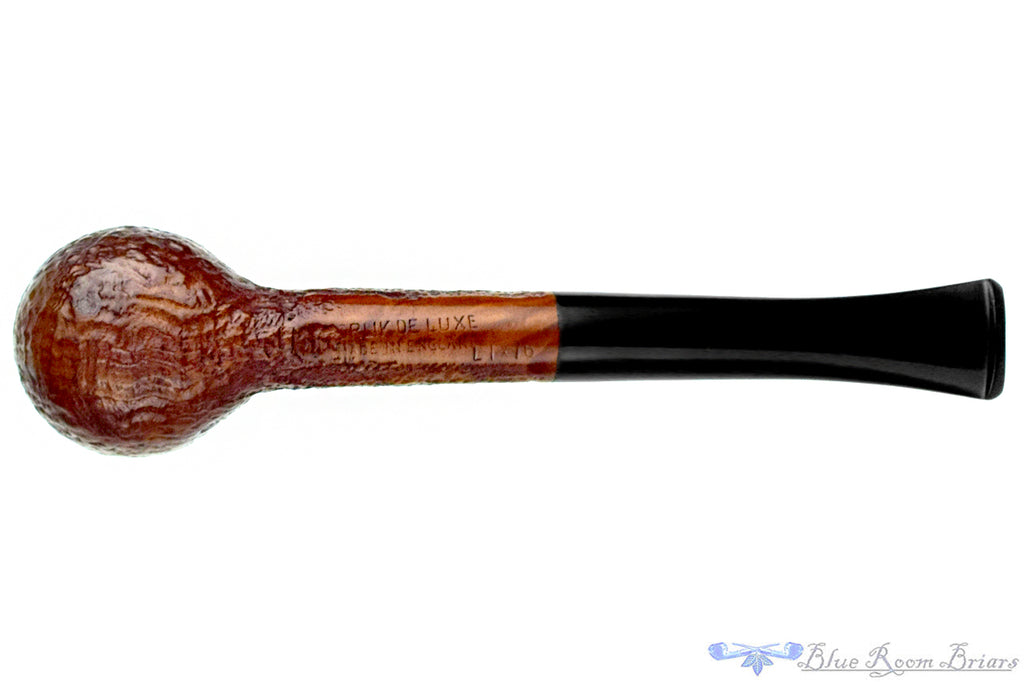 Blue Room Briar is proud to present this Orlik De Luxe LIX76 Sandblast Billiard Estate Pipe