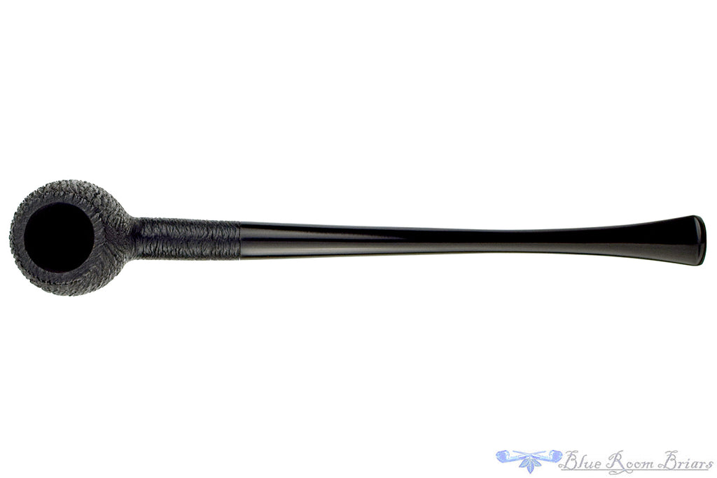 Savinelli Kings Cross Featherweight 202 Brush Carved Demi-Warden Estate Pipe