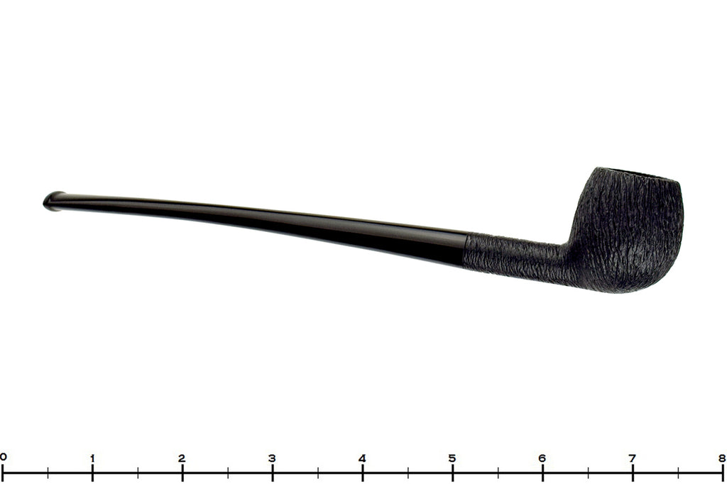 Savinelli Kings Cross Featherweight 202 Brush Carved Demi-Warden Estate Pipe