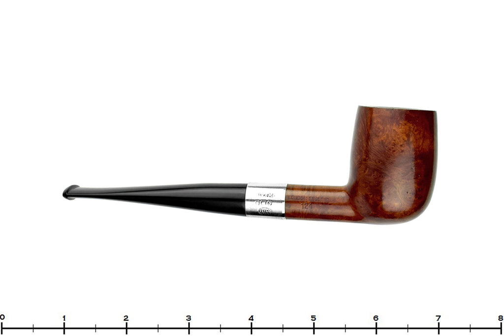 Blue Room Briars is proud to present this GBD 124 (1952 Make) Billiard with Silver Estate Pipe with Replacement Stem