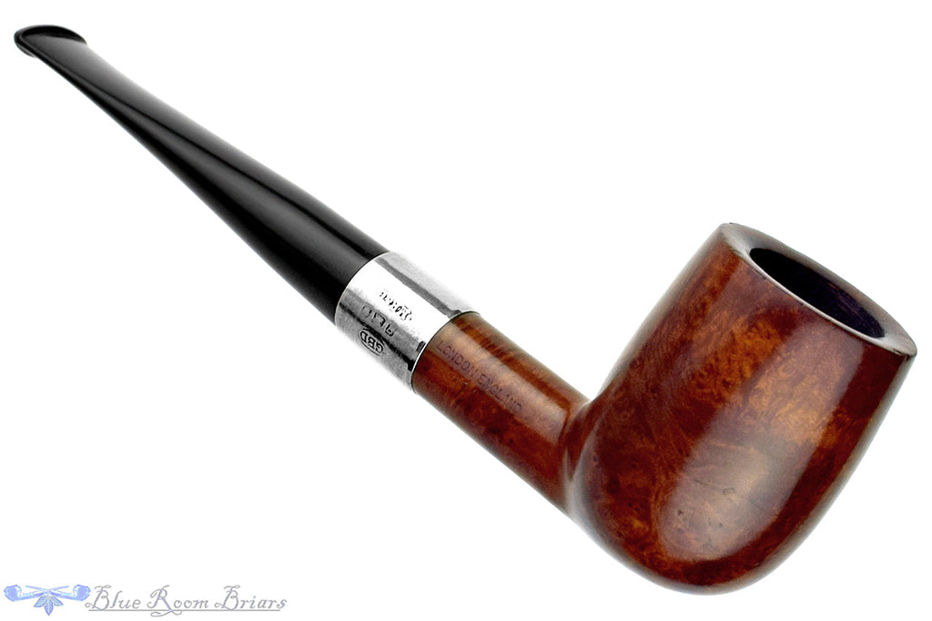 Blue Room Briars is proud to present this GBD 124 (1952 Make) Billiard with Silver Estate Pipe with Replacement Stem