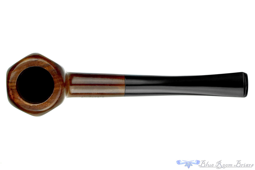 Blue Room Briars is proud to present this Boucher Peabody Paneled Apple Sitter UNSMOKED Estate Pipe