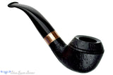 Rattray's Distillery 105 1/2 Bent Black Blast Rhodesian (9mm Filter) with Copper UNSMOKED Estate Pipe