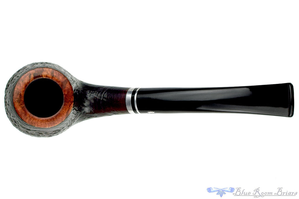 Stanwell Trio 83 1/2 Bent Billiard with Nickel Estate Pipe
