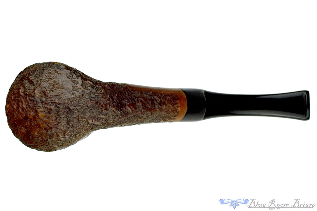Mehaffey 1/2 Bent Rusticated Volcano Estate Pipe