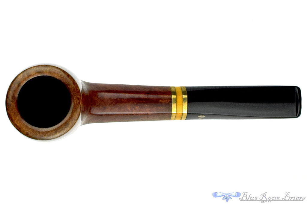 Stanwell Maron 190 Billiard Sitter with Brass and Acrylic Estate Pipe