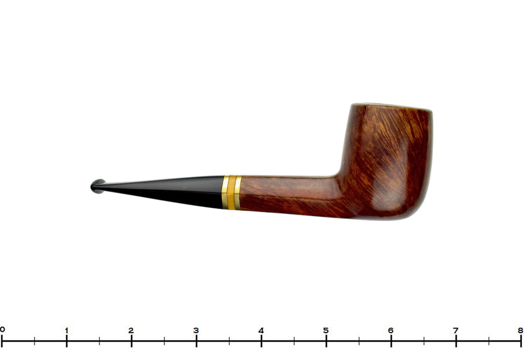 Stanwell Maron 190 Billiard Sitter with Brass and Acrylic Estate Pipe
