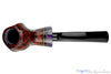 Blue Room Briars is proud to present this Daniel Mustran Pipe Sandblast Canted Apple with Laminated Wood